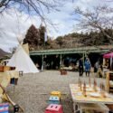 秋葉神社前キャンプ場は予約不要で１人３００円と格安な浜松キャンプ場